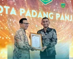 Komitmen Perlindungan Pekerja, Padang Panjang Raih Paritrana Award 2025