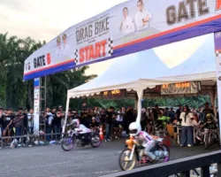 Sukses Drag Bike IMI Pasbar 2025, Bupati Yulianto: Ajang Positif untuk Generasi Muda