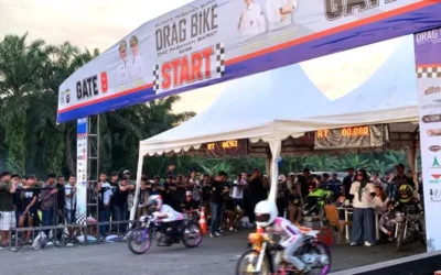 Sukses Drag Bike IMI Pasbar 2025, Bupati Yulianto: Ajang Positif untuk Generasi Muda