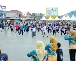 Dari Senam, Tari Pelajar hingga Doorprize: Car Free Day Solsel jadi Magnet Akhir Pekan