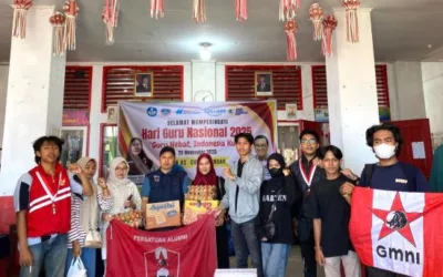 Solidaritas Merah: Aksi Kemanusiaan GMNI FISIP Unand di Tengah Bencana Banjir