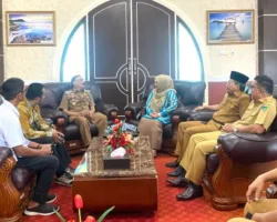 Bupati Hendrajoni Terima Tim Visitasi KI Sumbar, Tiga Badan Publik Masuk Nominasi