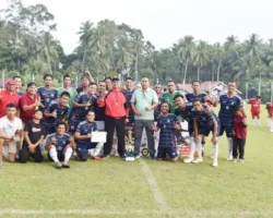 Tekuk Sekam Padang, PSS Sumpur Juarai Open Turnamen Sepak Bola U-40 Piala Walikota Jilid V