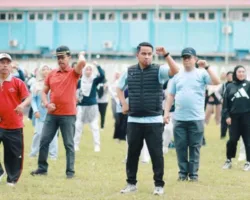 Wali Kota Solok Pimpin Upacara Peringatan Hari Kesehatan Nasional ke-61