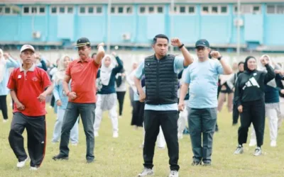 Wali Kota Solok Pimpin Upacara Peringatan Hari Kesehatan Nasional ke-61