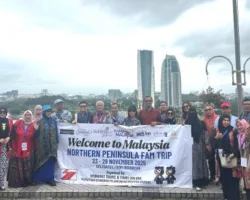 Putrajaya dan Kebun Komuniti Kelulut Destinasi Kedua Dikunjungi Fam Trip Northern Peninsular Malaysia 2025