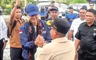 Wabup Pesisir Selatan Sambut Kunjungan Menteri Transmigrasi RI di KTM Silaut
