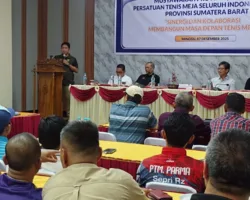 Gustami Hidayat Kembali Pimpin PTMSI Sumbar Periode 2025–2029