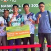 Atlet Bulutangkis Sumbar Agil Wahyudi Raih Medali Perak Kejurnas PBSI 2025