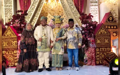 Talawi Berpesta, Resepsi Pernikahan Putra Ketua KONI Sawahlunto Jadi Ajang Silaturahmi