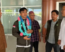 Gilang Peraih Perak SEA Games 2025 Berharap Pekerjaan di PDAM Padang