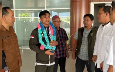 Gilang Peraih Perak SEA Games 2025 Berharap Pekerjaan di PDAM Padang