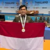 Pegulat Sumbar Gilang Ilhaza Raih Medali Perak SEA Games 2025 Thailand