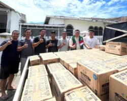 Rico Alviano Distribusikan Ribuan Paket Makanan untuk Balita dan Ibu Hamil Terdampak Bencana