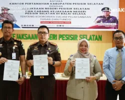 Kantah–Kejari Pessel Teken Kerja Sama Perkuat Penanganan Masalah Pertanahan
