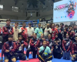 Sumbar Raih 13 Medali di Kejurnas Kickboxing 2025 Jakarta