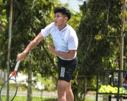 Tumbangkan Unggulan Pertama, Petenis Sumbar Mazza Tembus Semifinal Pro Liga Master 2025