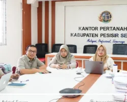 Jelang Akhir Tahun, Kantah Pessel Percepat Penyelesaian Tunggakan dan Optimalkan PDDM