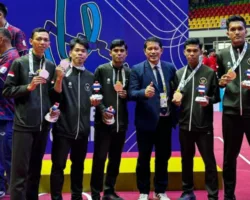 Lagi, Samsul Akmal Sumbang Perunggu Kedua Sepak Takraw untuk Indonesia di SEA Games 2025