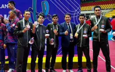 Lagi, Samsul Akmal Sumbang Perunggu Kedua Sepak Takraw untuk Indonesia di SEA Games 2025