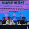 Rakerprov KONI Sumbar Tetapkan Arah Pembinaan Atlet dan Persiapan Porprov 2026