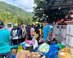 DWP Pesisir Selatan Salurkan Bantuan untuk Korban Banjir dan Longsor di Muaro Aia Bayang Utara