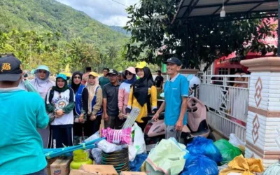 DWP Pesisir Selatan Salurkan Bantuan untuk Korban Banjir dan Longsor di Muaro Aia Bayang Utara