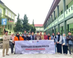 DEMA UIN SMDD Bukittinggi Bersama UKK Rescue, FKPB, Menwa, Salurkan Donasi Bencana dan Gelar Trauma Healing