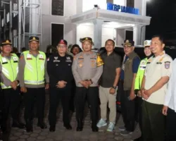 Kapolres Bersama Forkopimda Tinjau Malam Misa