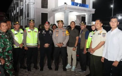 Kapolres Bersama Forkopimda Tinjau Malam Misa