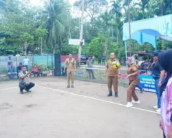 Wakil Bupati Leli Arni Resmi Buka Turnamen Voli Putra Walet Cup II di Lubuk Bulang