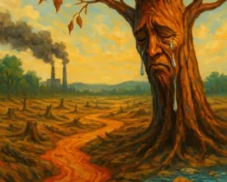 “Bumi Menangis Tanpa Suara”