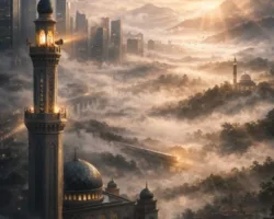 “Gema Adzan Menembus Kaca dan Kabut”