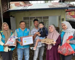 Terkoneksi dengan Hati, PLN Icon Plus Sigap Menyalurkan Bantuan Banjir Bandang di Medan, Padangsidimpuan, Lhokseumawe, Aceh Utara