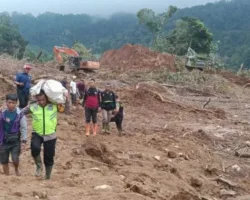 Tim Polres Pasaman Barat Kembali Mencari Warga Tertimbun