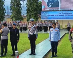 Polres Gelar Apel Pasukan Operasi Lilin dan Nataru 2025