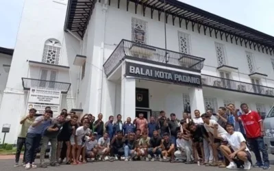 Ingatkan Sejarah, Perjuangan PSP Padang Dimulai dari Gedung Balai Kota Lama