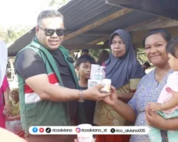 Banjir Bandang Menggulung, Rico Alviano Jawab dengan Aksi Cepat dan Bantuan Nyata