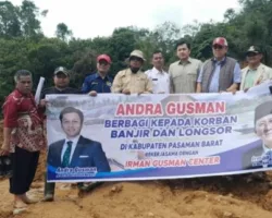 Anggota DPD RI Irman Gusman, Kembali Salurkan Bantuan untuk Warga Terdampak