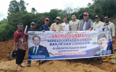 Anggota DPD RI Irman Gusman, Kembali Salurkan Bantuan untuk Warga Terdampak