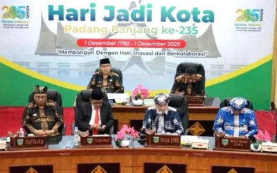HJK Padang Panjang ke-235 Diperingati Sederhana di Tengah Duka Bencana Longsor