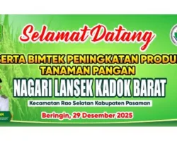 Walinagari Lansek Kadap Barat Ulil Amri akan Bantu Keltan Bekerjasama dengan Bumnag