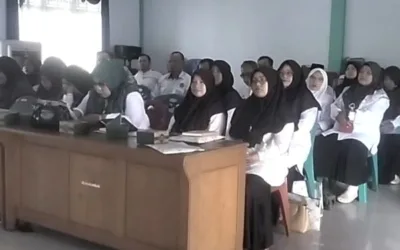 Pengelola Keuangan Madrasah se Pasaman Barat, Ikuti Evakuasi Anggaran