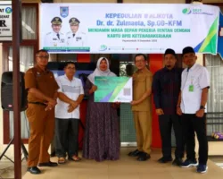 Pemko Payakumbuh Berikan BPJS Ketenagakerjaan untuk 2.410 Pekerja Sektor Informal