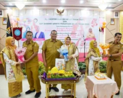 Wako Yota Balad Hadiri Peringatan Hari Ibu dan HUT DWP ke 26