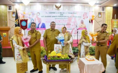 Wako Yota Balad Hadiri Peringatan Hari Ibu dan HUT DWP ke 26