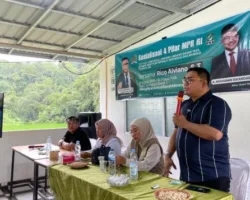 Gelar Sosialisasi 4 Pilar MPR RI di Sawahlunto. Rico Alviano Pesankan Persatuan dan Cinta Tanah Air
