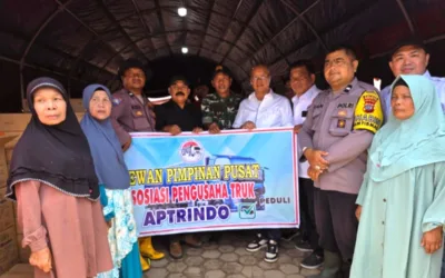 APTRINDO Salurkan Bantuan untuk 297 Jiwa Pengungsi Terdampak Bencana di Bayang Utara