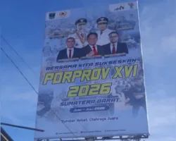 Sosialisasi Porprov Sumbar 2026 Bergerak ke Ruang Publik, Baliho Terpasang di Lokasi Strategis