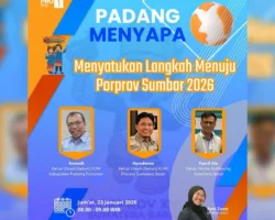 Mars Porprov Sumbar Menggema di RRI, Semangat Kebangkitan Menuju Porprov XVI 2026 Menguat